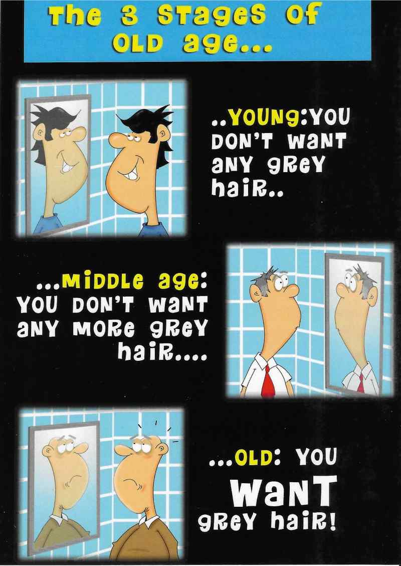 Birthday Joke Card - Old Age