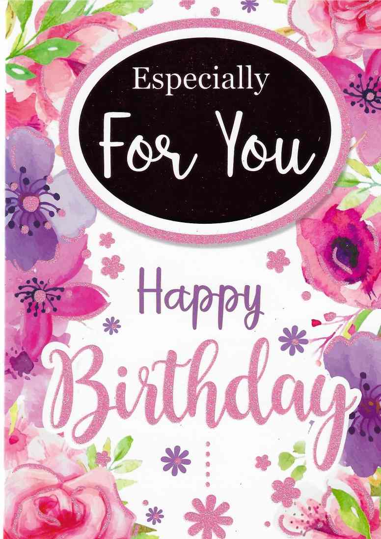 Especially For You Happy Birthday Card