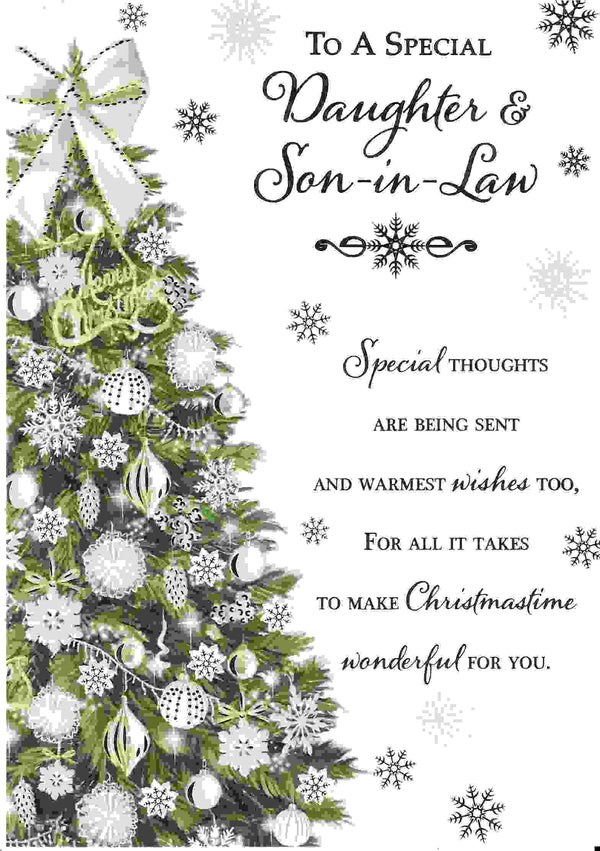 Christmas Card - To A Special Daughter & Son-in-Law