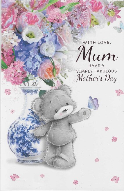 Mother's Day Card - Large With Love Mum