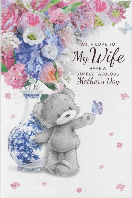 Mother's Day Card - Large To My Wife